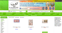 Desktop Screenshot of galdinonumismatica.com.br