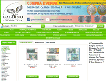 Tablet Screenshot of galdinonumismatica.com.br